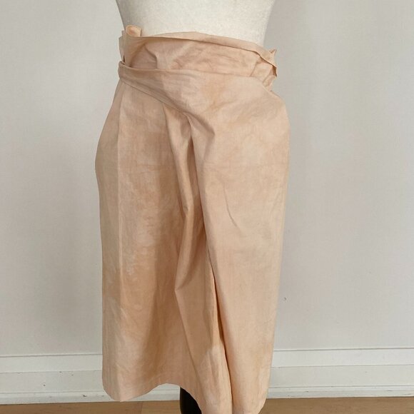CHRISTIAN Wijnants BNWT Peach Skirt Tie Dye sz 8 - Picture 11 of 12